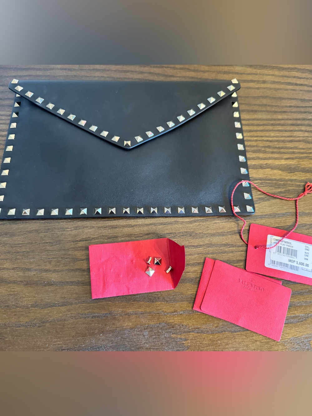 Valentino Large Envelope Clutch